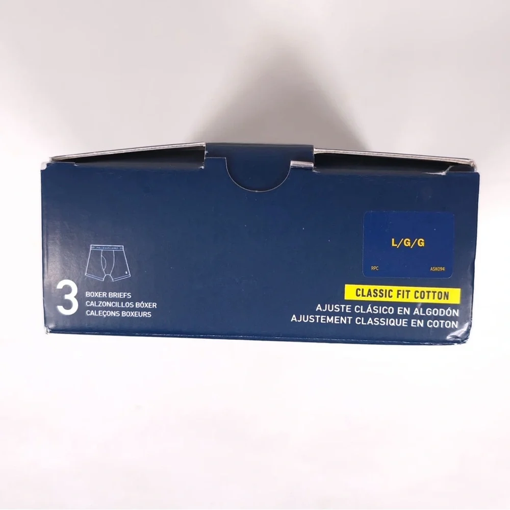 POLO RALPH LAUREN Men’s 3‎ PACK Classic Fit Cotton Boxers Briefs White
